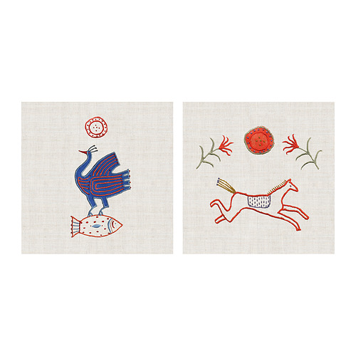 PJÄTTERYD - picture, animal appliqué, 40x40 cm | IKEA Taiwan Online - PE963606_S4