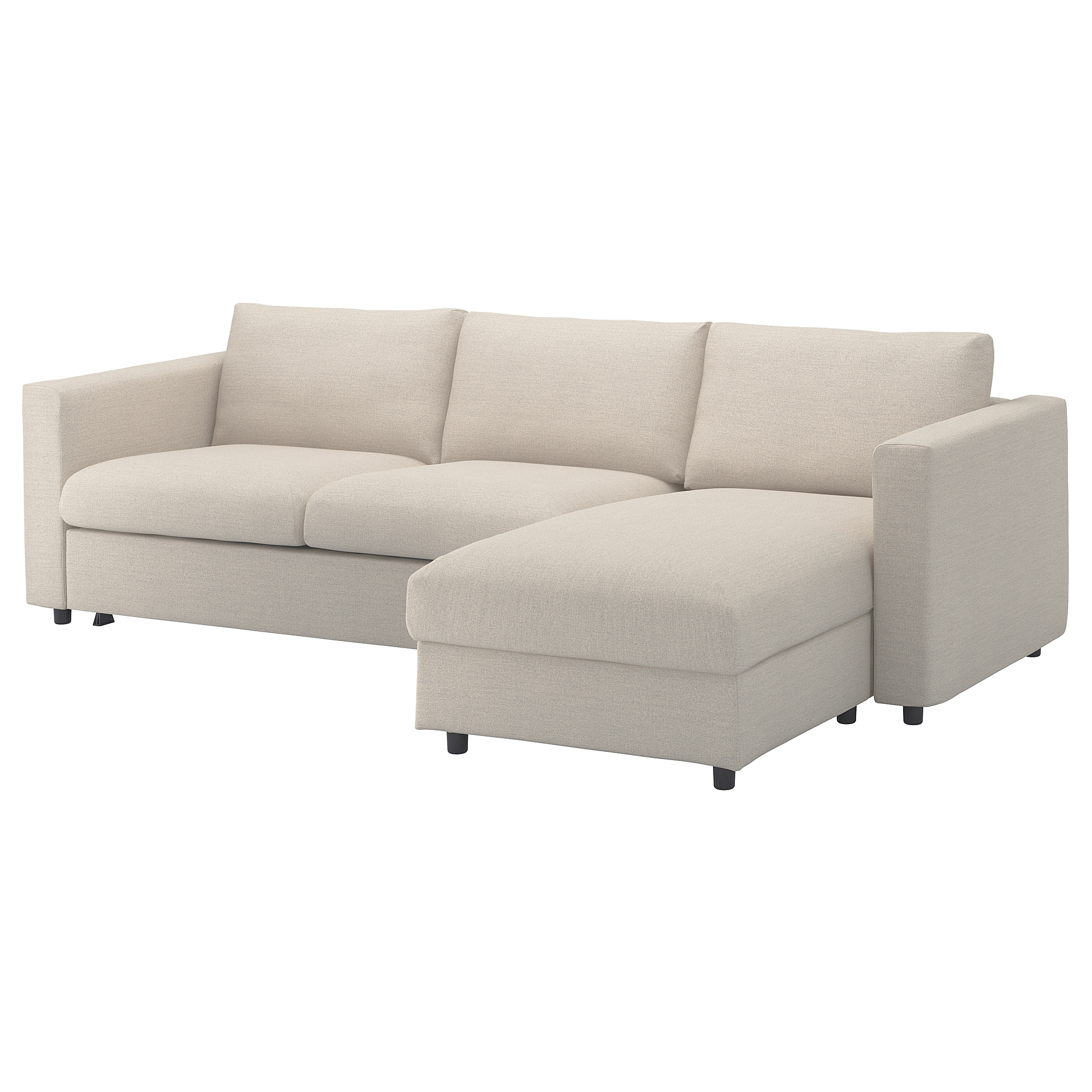 VIMLE cover 3-seat sofa w chaise longue