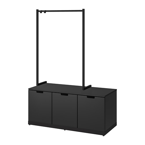 NORDLI - 抽屜櫃/3抽, 碳黑色 | IKEA 線上購物 - PE765396_S4