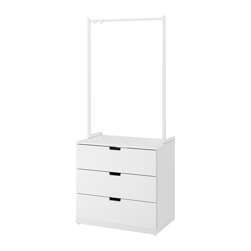 NORDLI chest of 3 drawers