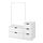NORDLI - chest of 5 drawers, white | IKEA Taiwan Online - PE765405_S1
