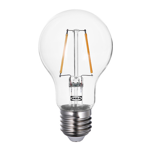 LUNNOM - LED燈泡 E27 150流明, 球形 透明色 | IKEA 線上購物 - PE860352_S4