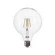 LUNNOM - LED燈泡 E27 470流明, 可調光/球形 透明玻璃, 125 公厘 | IKEA 線上購物 - PE860355_S2 