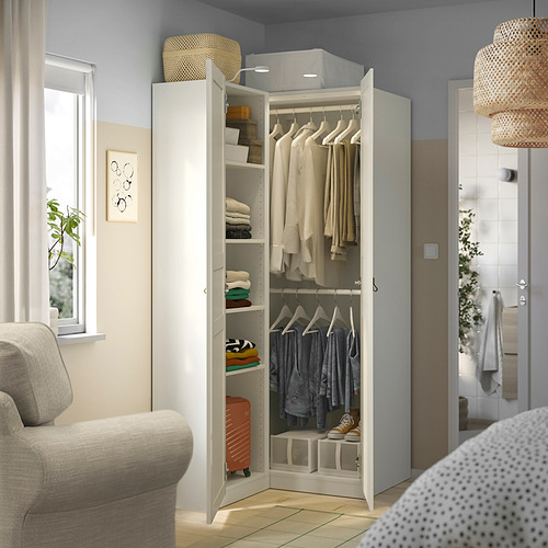 PAX/FLISBERGET corner wardrobe