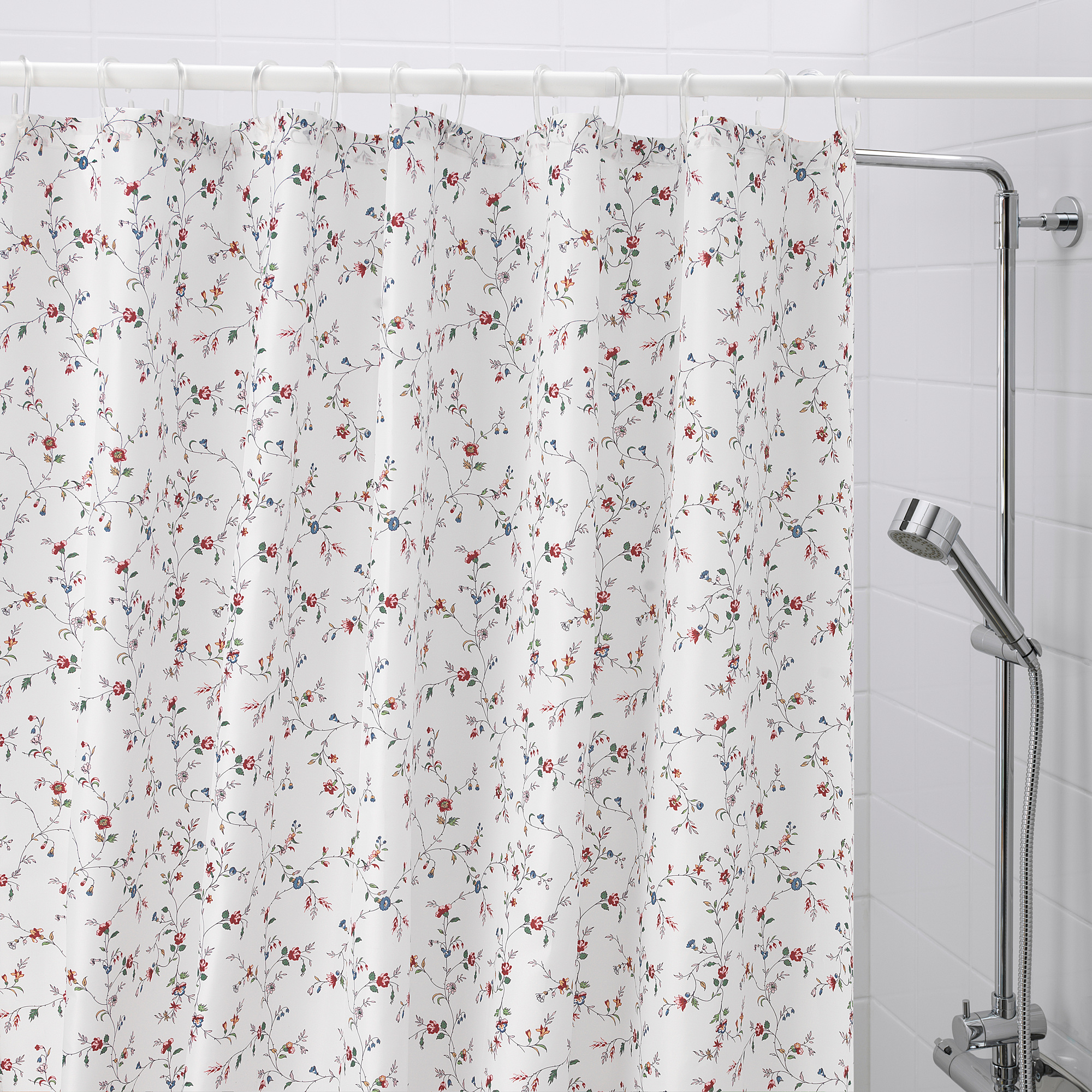 LJUSÖGA shower curtain