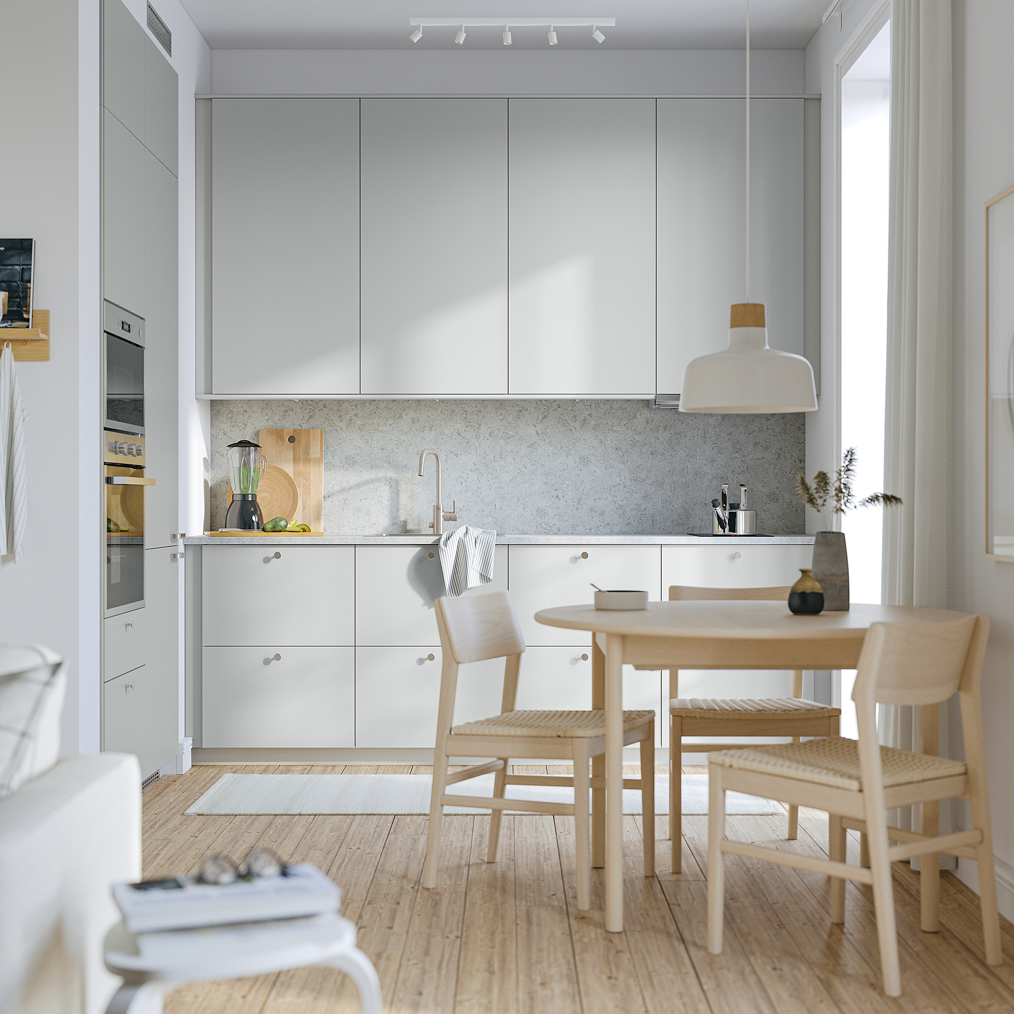 HAVSTORP 2-p door f corner base cabinet set