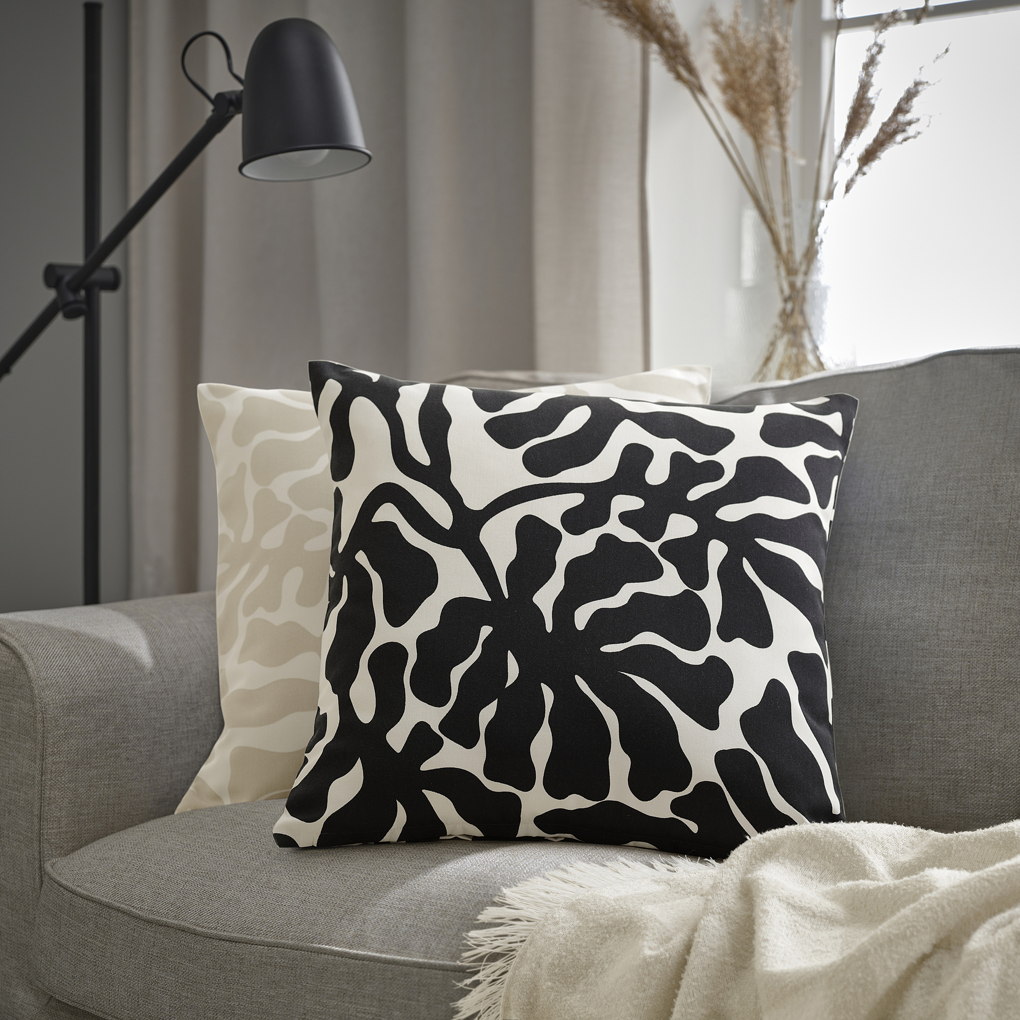 GRÖNKNAVEL cushion cover