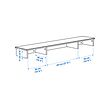 IDANÄS add-on unit desk