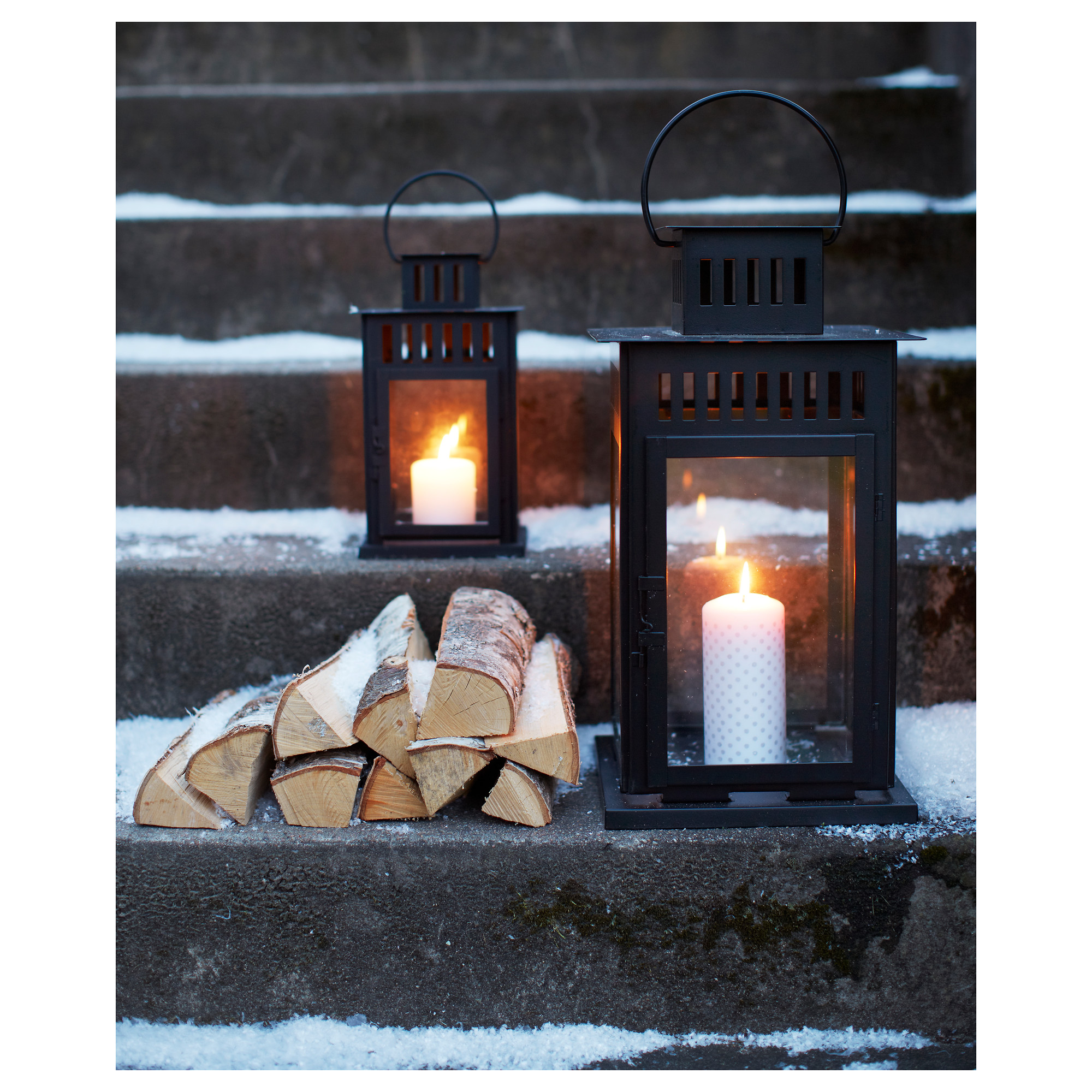 BORRBY lantern for block candle