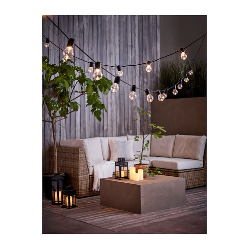 GODAFTON - LED燭燈 室內/戶外用, 電池式/自然色 | IKEA 線上購物 - PH152037_S4