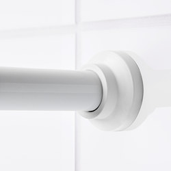 BOTAREN - shower curtain rod, white | IKEA Taiwan Online - PE680081_S3