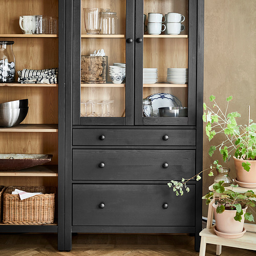 HEMNES 收納組合附門/抽屜