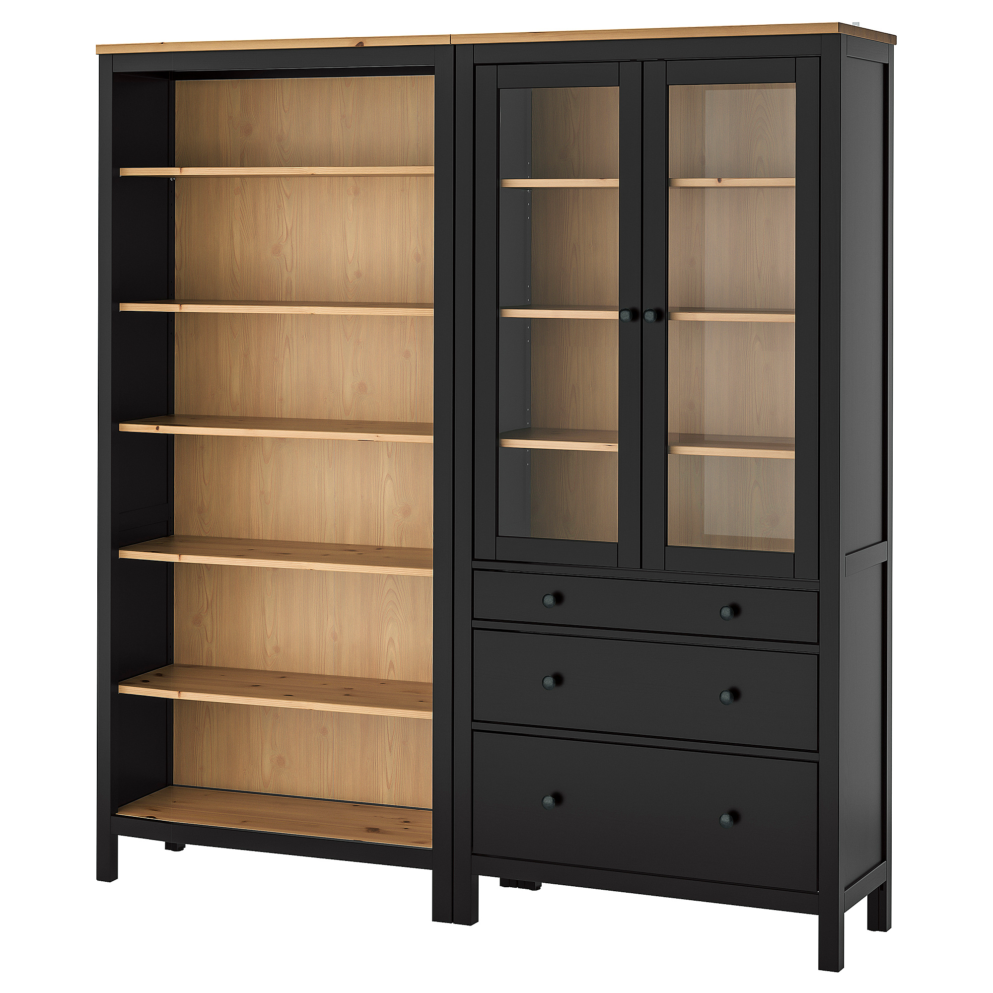 HEMNES 收納組合附門/抽屜
