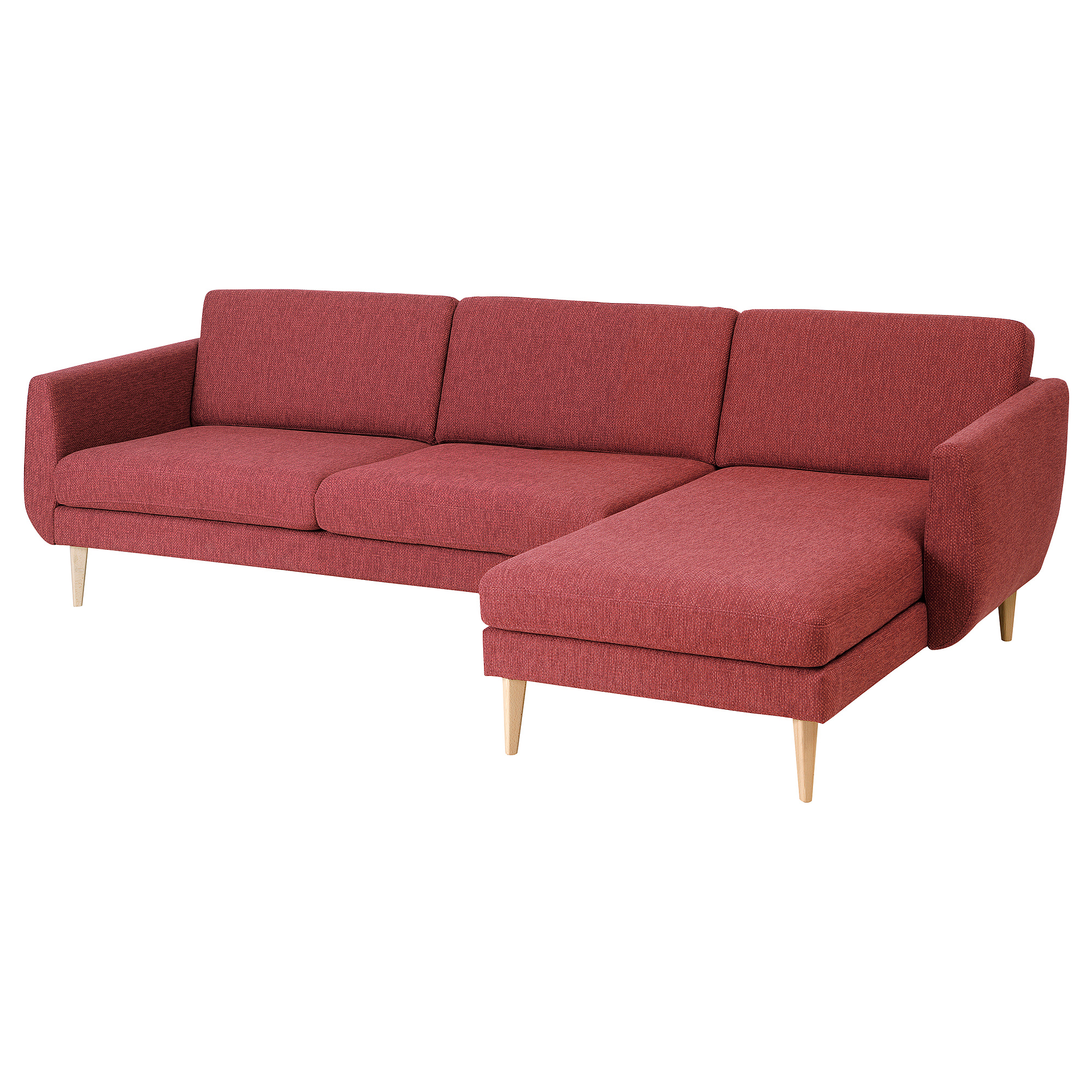 SMEDSTORP 4-seat sofa with chaise longue