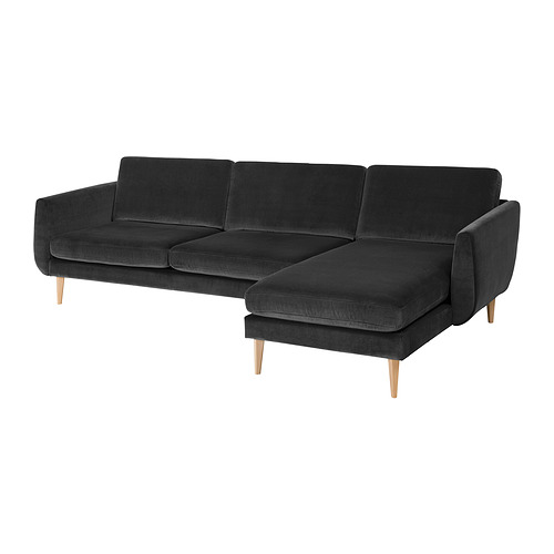 SMEDSTORP 4-seat sofa with chaise longue