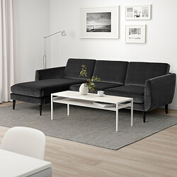 SMEDSTORP - 4-seat sofa with chaise longue, Lejde/red/brown birch effect | IKEA Taiwan Online - PE860478_S3