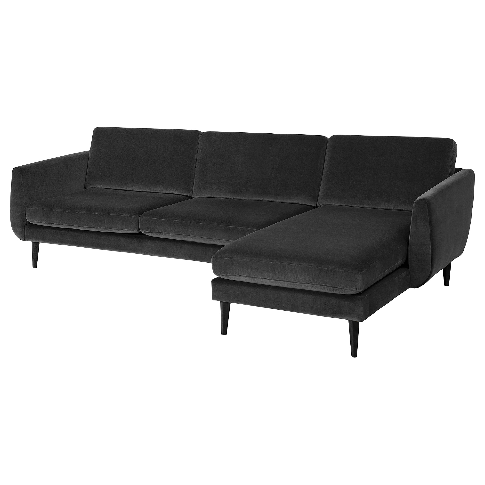 SMEDSTORP 4-seat sofa with chaise longue