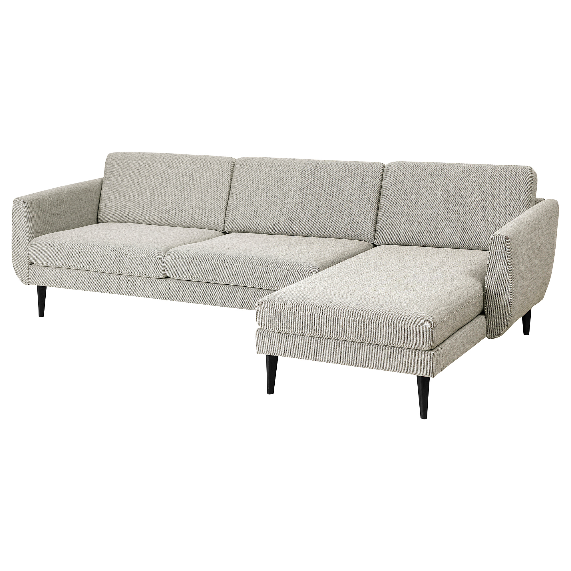 SMEDSTORP 4-seat sofa with chaise longue