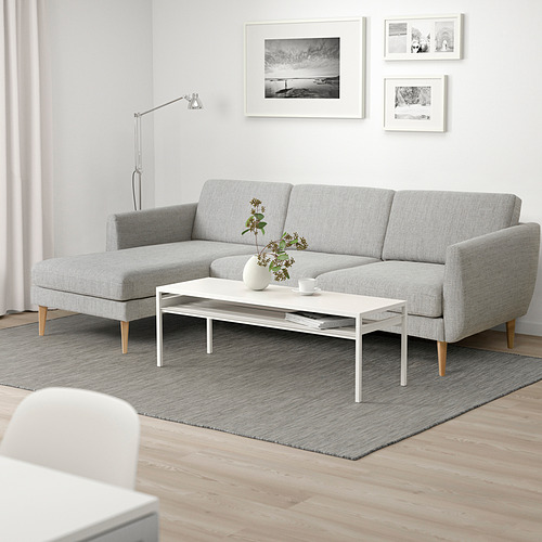 SMEDSTORP 4-seat sofa with chaise longue