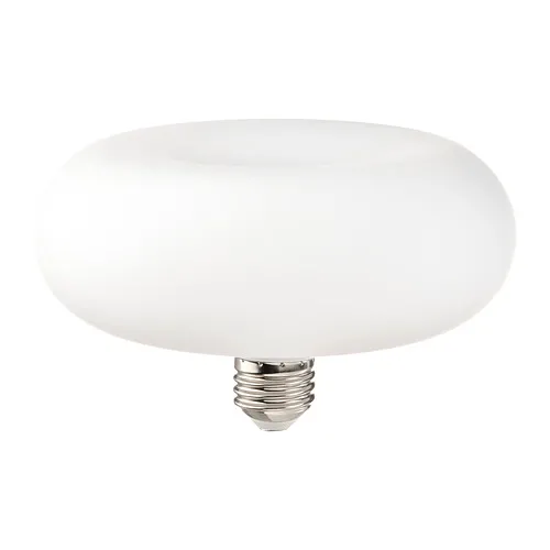 MOLNART - LED燈泡 E27 120流明, 甜甜圈形 乳白色, 2400 絕對溫度 150 公厘 | IKEA 線上購物 - PE933570_S4