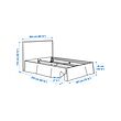TÄRNKULLEN cover bed frame