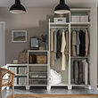 PLATSA wardrobe w 6 doors