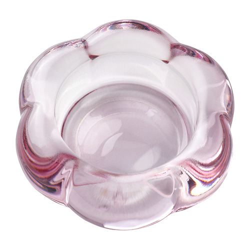 BLADFÅGEL - tealight holder, pink, 3 cm | IKEA Taiwan Online - PE963806_S4