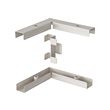 SIDORNA - 3-pc crnr connection fittings set, grey | IKEA Taiwan Online - PE782010_S2 