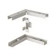 SIDORNA - 3-pc crnr connection fittings set, grey | IKEA Taiwan Online - PE782010_S2 