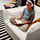 BACKSÄLEN - 1,5-seat armchair, Blekinge white | IKEA Taiwan Online - PE817220_S1