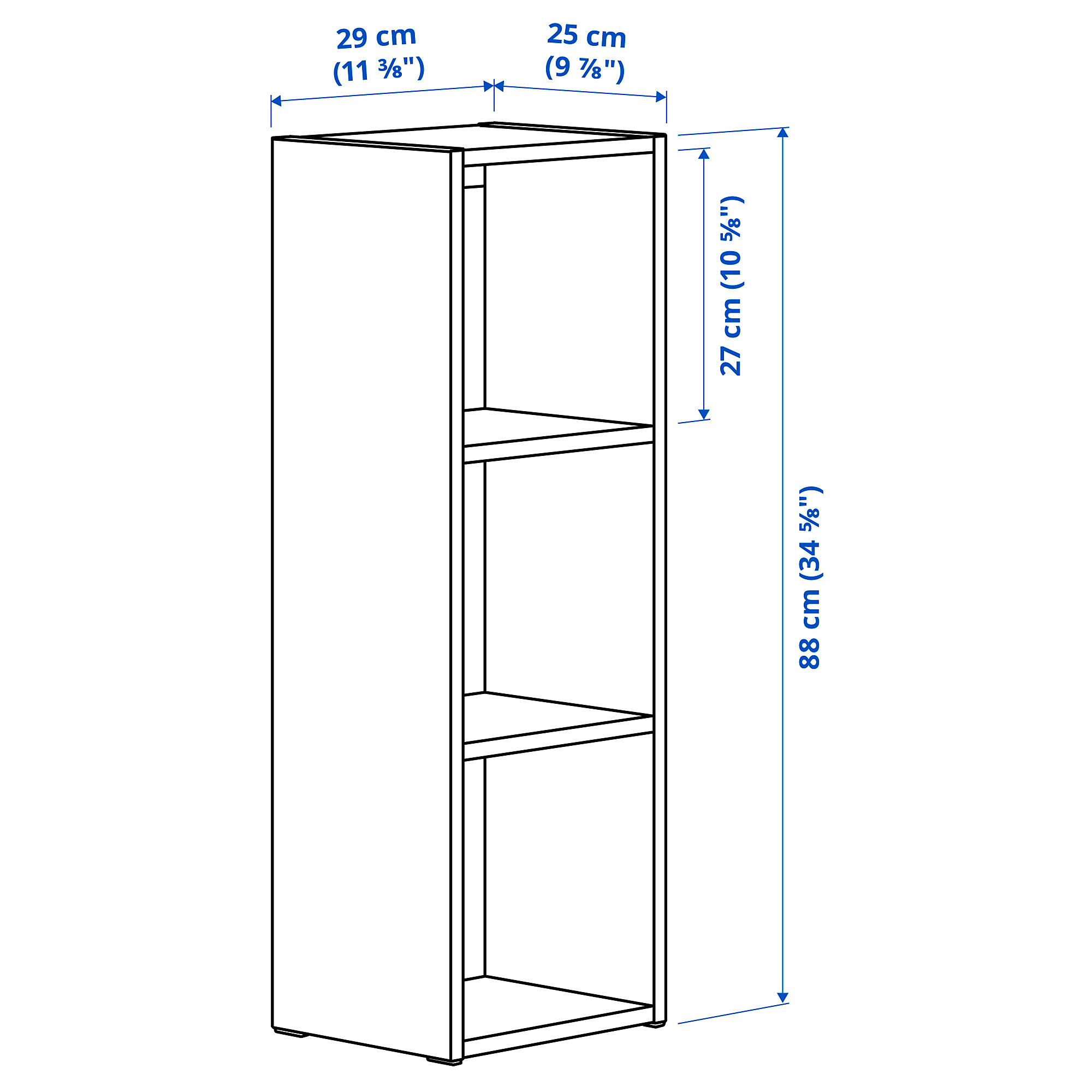 SMÅGÖRA shelf unit