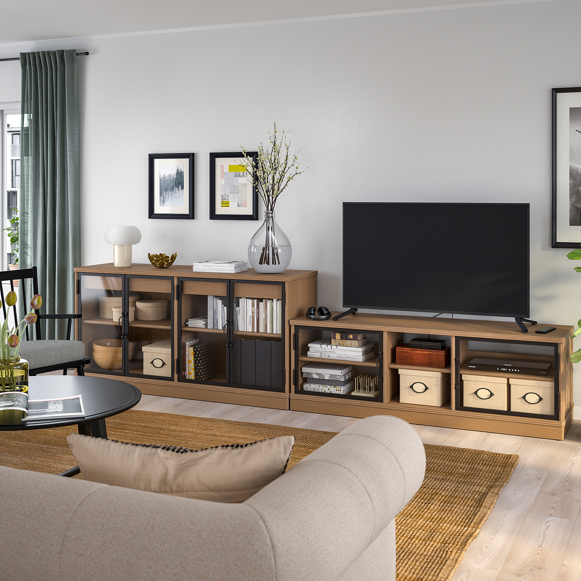 LANESUND TV storage combination