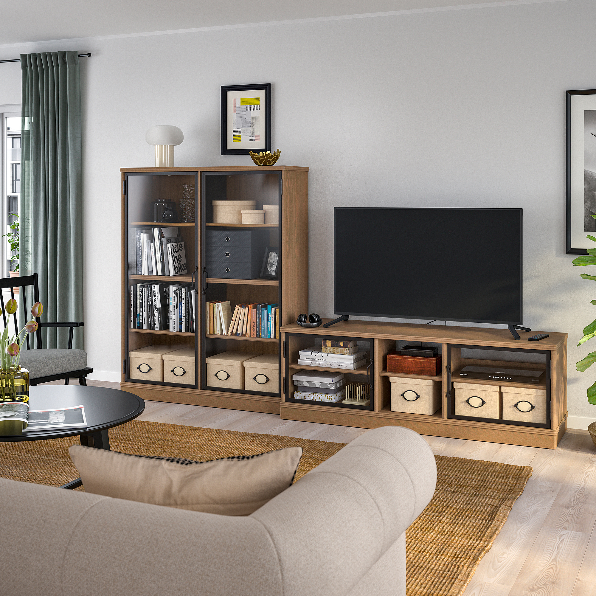 LANESUND TV storage combination