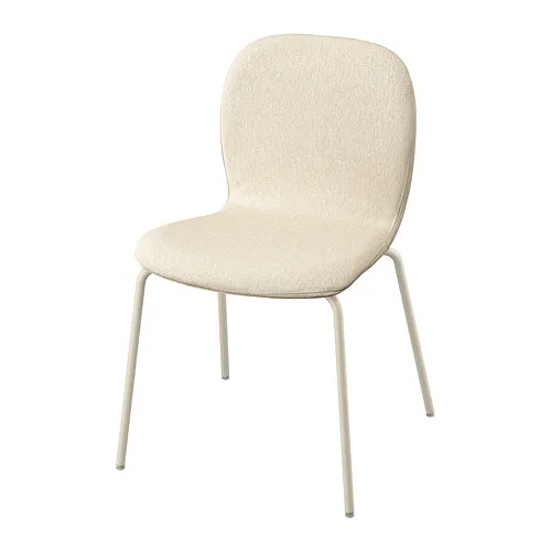 SKÅLSTA - 餐椅, Knäbäck米色/管狀金屬/淺灰米色 | IKEA 線上購物 - E1002433_S4