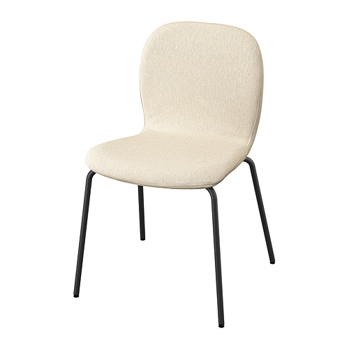 SKÅLSTA - chair, Knäbäck beige/tubular metal/black-grey | IKEA Taiwan Online - E1002434_S4