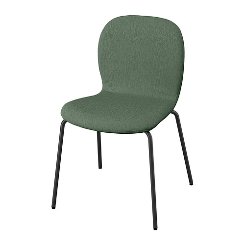 SKÅLSTA - chair, Knäbäck grey-green/tubular metal/black-grey | IKEA Taiwan Online - E1002441_S4
