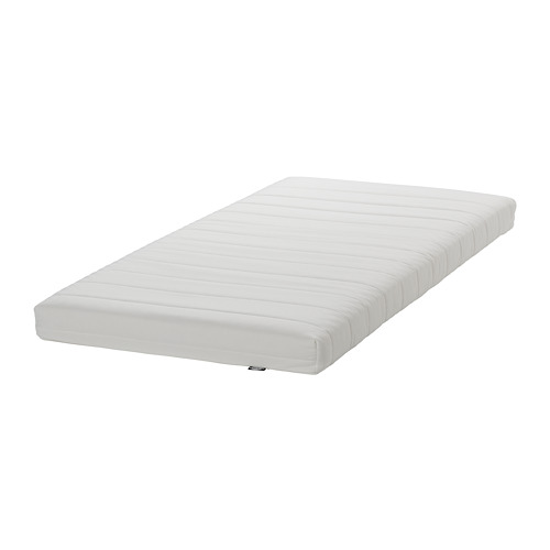 UTÅKER stackable bed with 2 mattresses