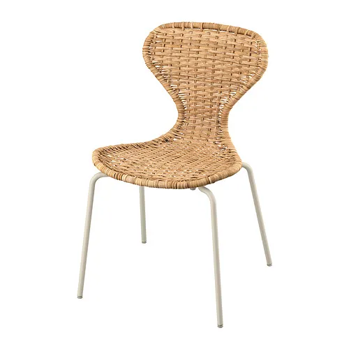 SKÅLSTA - 餐椅, 籐製/管狀金屬/淺灰米色 | IKEA 線上購物 - E1002458_S4