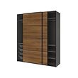 PAX/MEHAMN wardrobe with sliding doors