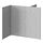 SIDORNA - 隔間屏風, 灰色, 高度150公分 | IKEA 線上購物 - PE782019_S1
