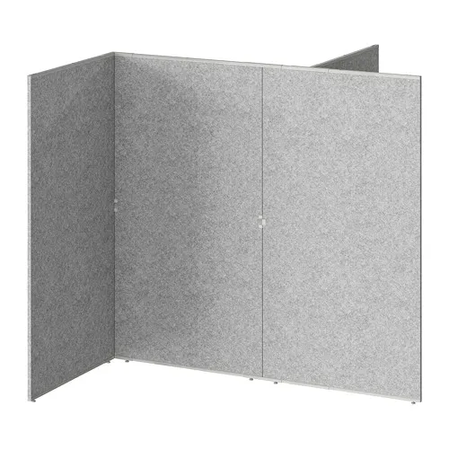 SIDORNA - 隔間屏風, 灰色, 162x160x150 公分 | IKEA 線上購物 - PE782019_S4