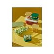 HAVSTOBIS food container with lid, set of 5