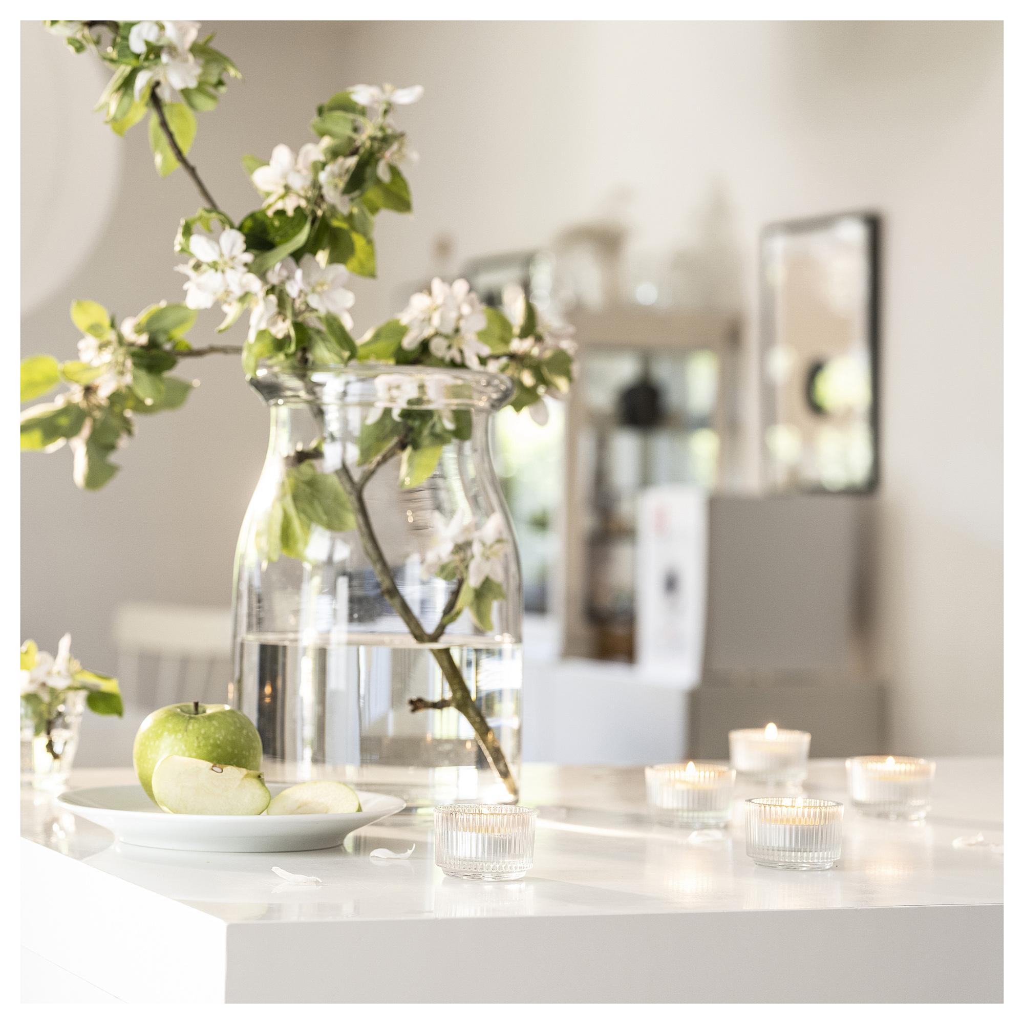 LÖVSKOGSLUND scented tealight