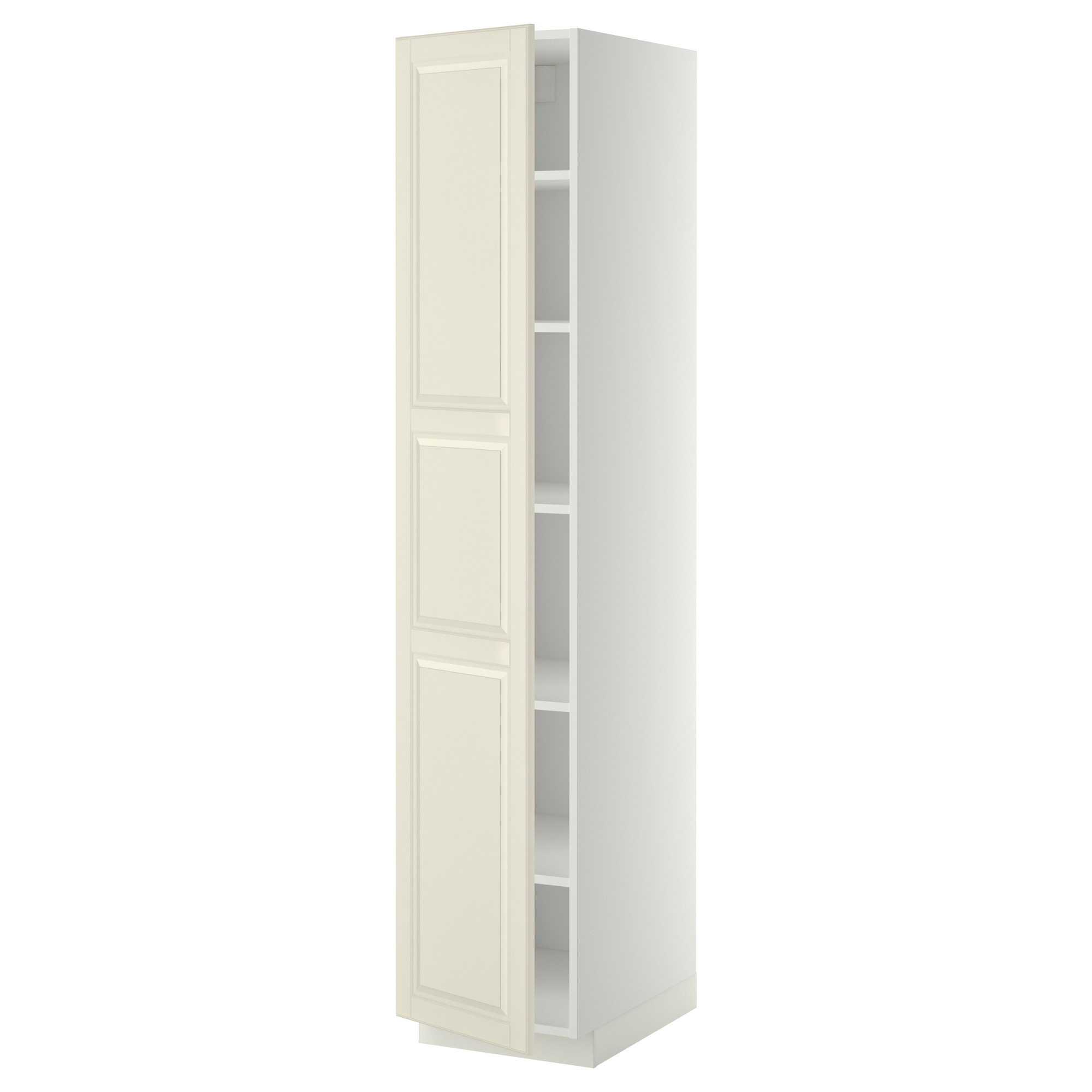 METOD high cabinet with shelves