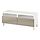 BESTÅ - TV bench with drawers, white/Riksviken/Stubbarp light bronze effect | IKEA Taiwan Online - PE817394_S1