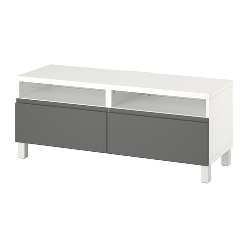 BESTÅ TV bench with drawers