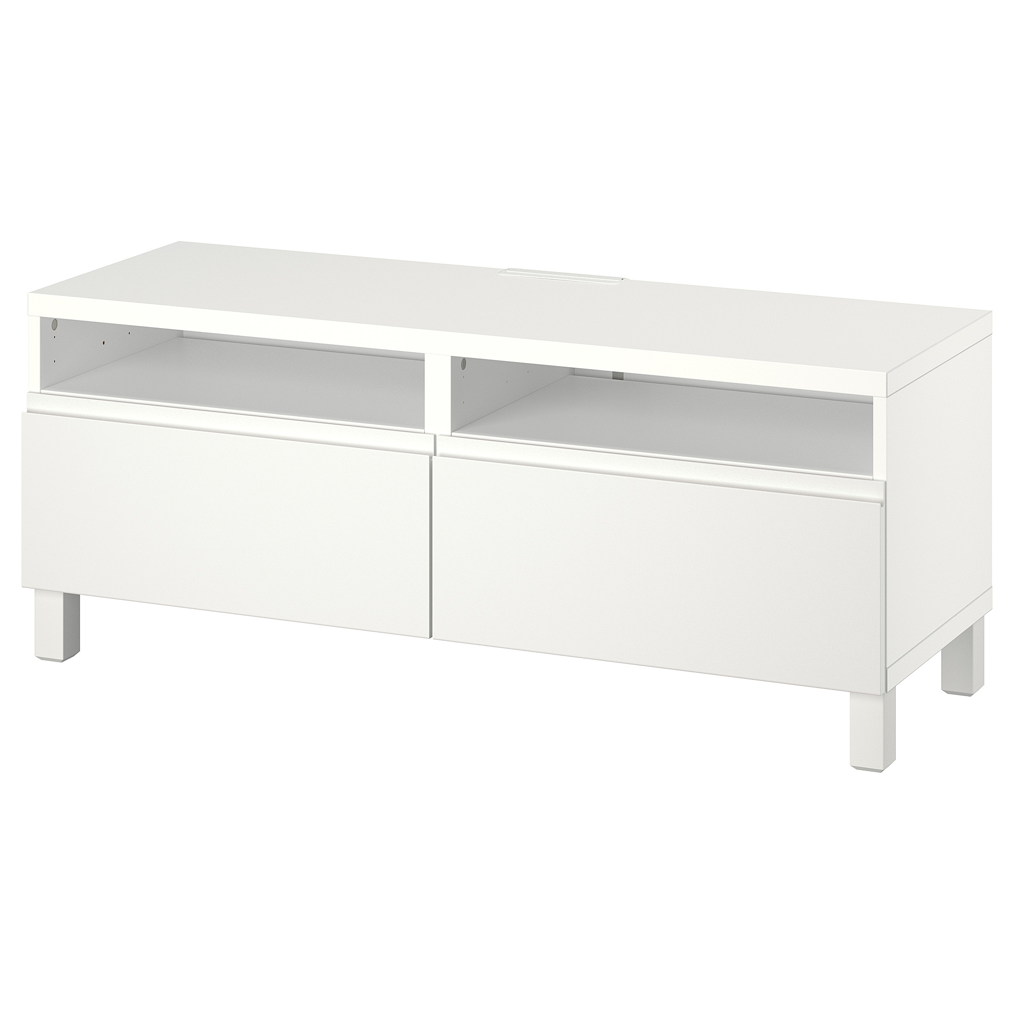 BESTÅ TV bench with drawers