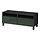 BESTÅ - TV bench with drawers, black-brown/Selsviken/Stubbarp dark olive-green | IKEA Taiwan Online - PE817374_S1