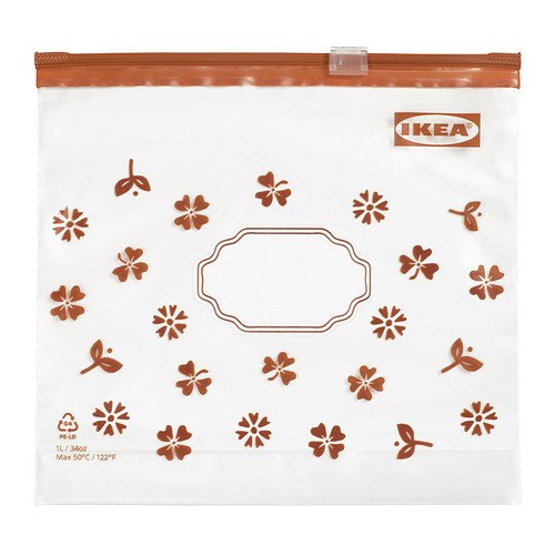 KÖSSEBÄR - 保鮮袋, 棕色, 1 公升 | IKEA 線上購物 - PE964053_S4