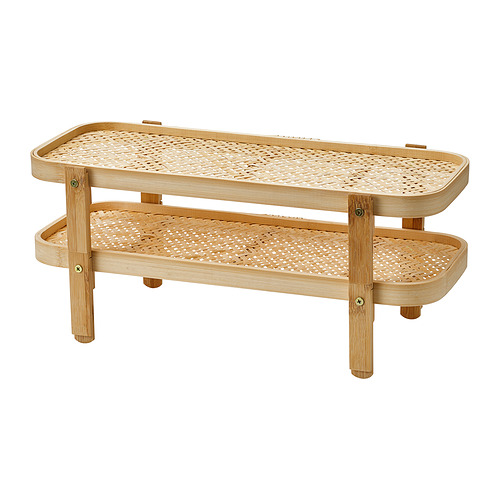 KÖSSEBÄR - 食物乾燥架附2托盤, 竹, 46x21x22 公分 | IKEA 線上購物 - PE964054_S4